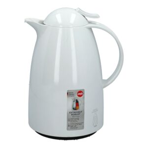 Emsa Anti-Drip Spout Auberge Vacuum Insulated Thermos Jug White 1.5 Liter